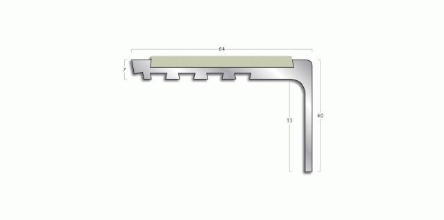 Traditional Aluminium Stair Edgings – CT Range 