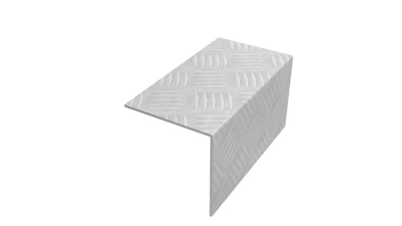 Aluminium Chequer Plate Stair Nosings