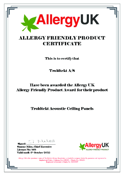 Allergy Friendly Product Award