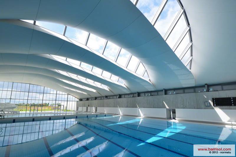 Barrisol Acoustics® - Swimming pool of Val-d'Europe - France