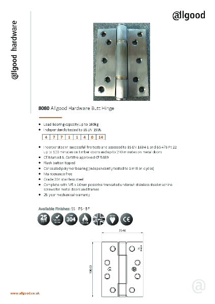 8080 Datasheet Iss05