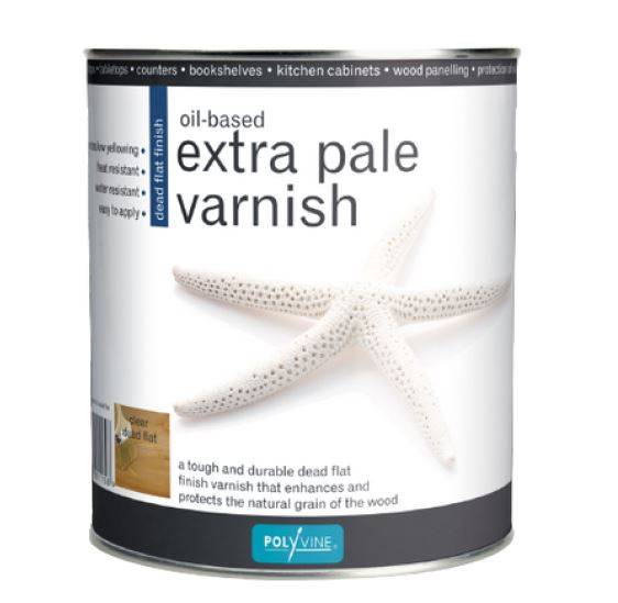Extra Pale Varnish - Oil-Based Varnish