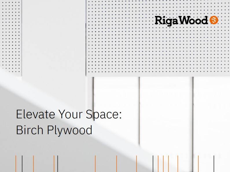 Riga Wood Birch Plywood in Design