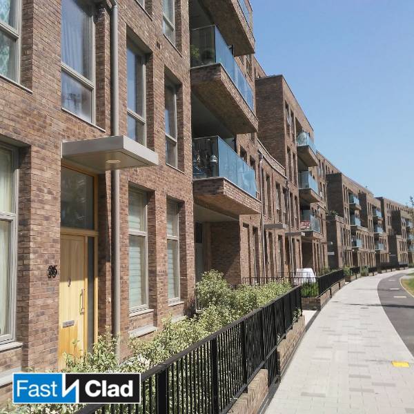 Barking Riverside - Fastclad Brick Balconies