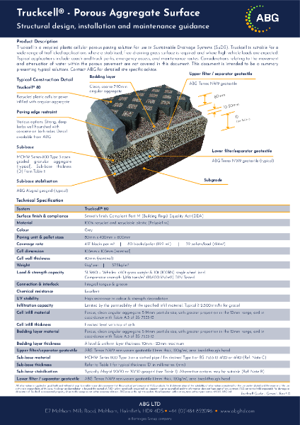 Truckcell Combined Tech Note