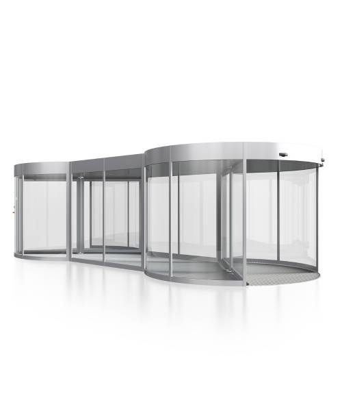 Boon Edam Twintour | High Capacity Double Revolving Door