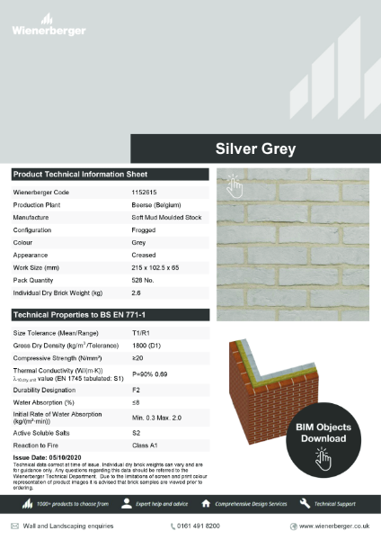 Silver Grey Data Sheet