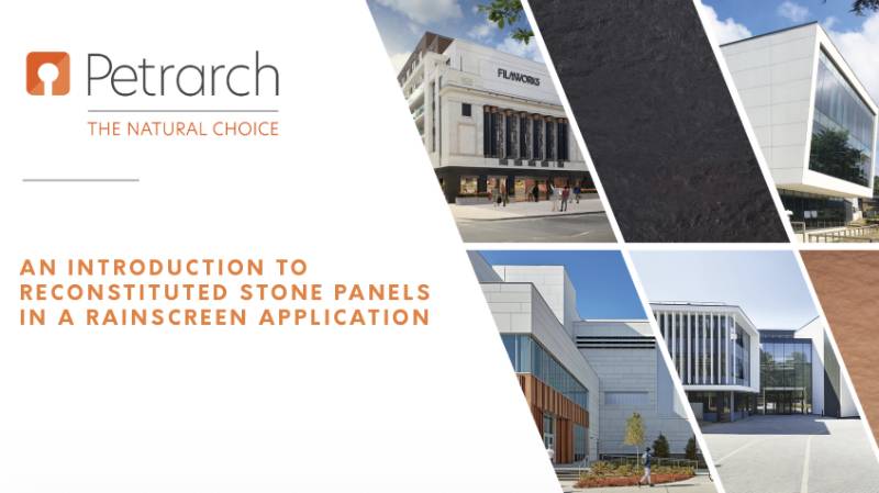 An Introduction to Reconstituted Stone Panels in a Rainscreen Application  