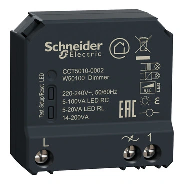 Wiser – Helppo älykoti kaikille - Wiser Säädinmoduuli Zigbee 5-100W Kojerasiaan