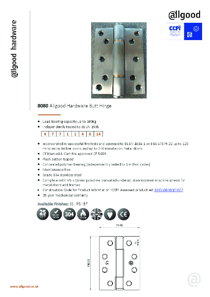 8080 Datasheet Iss06