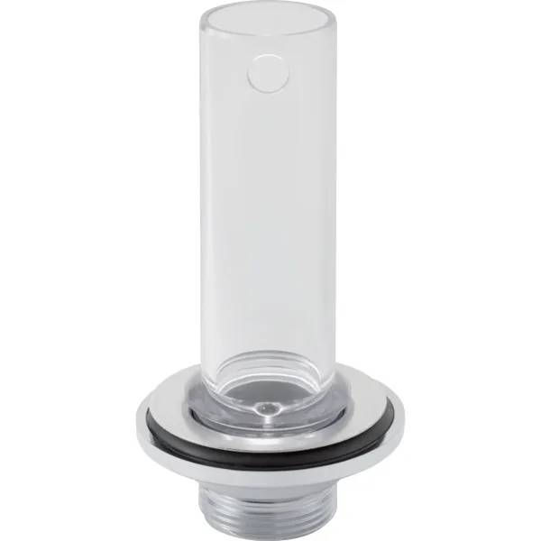 Geberit waste outlet with overflow pipe, for washbasin