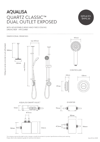 QZD.A1.EV.DVFC.20_Spec Sheet