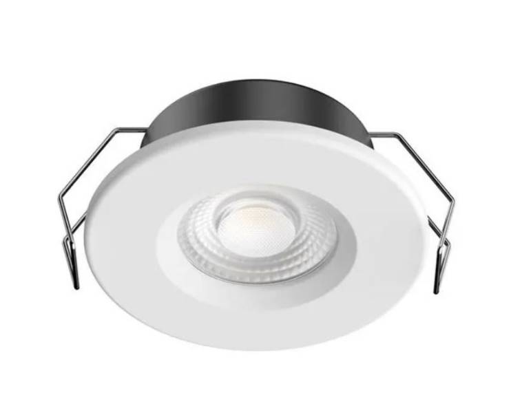 SY9050WH - Riga Plus Switchable Dimmable IP65 Fire Rated Downlight