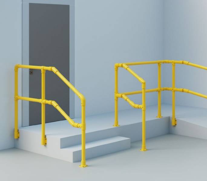  Fibergrate® Modular GRP Handrail - GRP Handrail