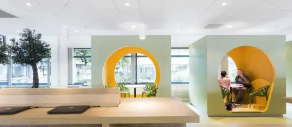 Focus A Low Carbon - Acoustic Ceiling With Exposed Grid 