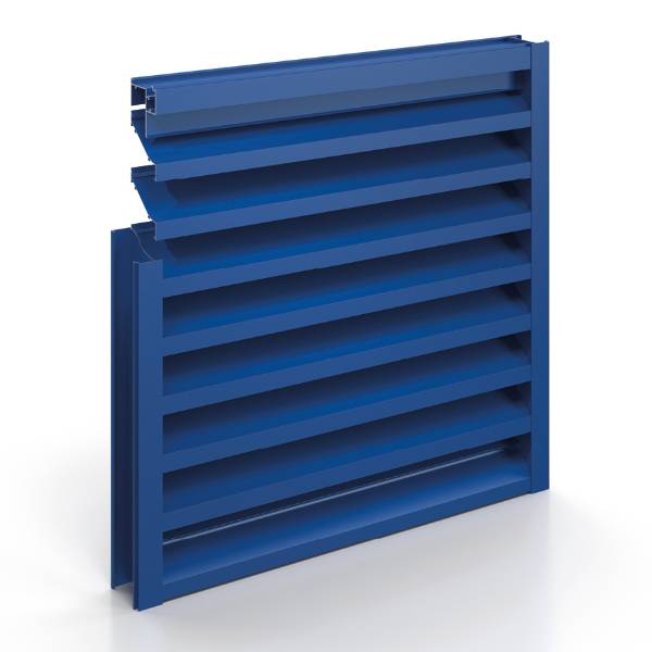 CS Louvres Ventilation Louvre A-4080/A-4085 - Modular Ventilation Louvres