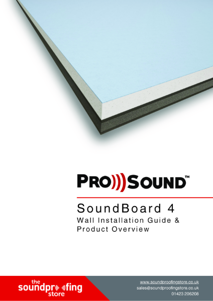 SoundBoard 4 Wall Brochure