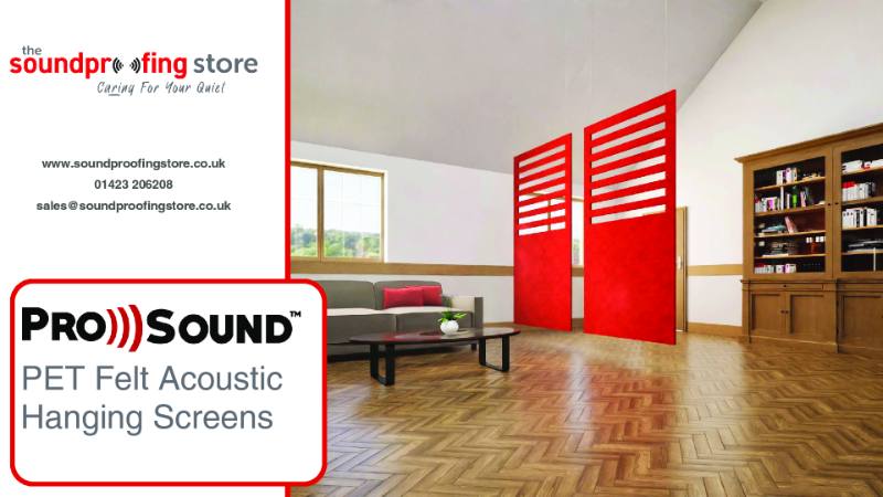 ProSound PET Felt Hanging Screens - Product Data Sheet