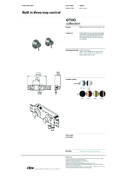 Datasheet: QS3603-2425M