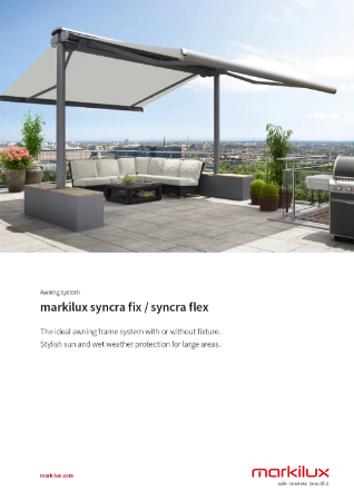 Markilux Syncra Fix and Syncra Flex