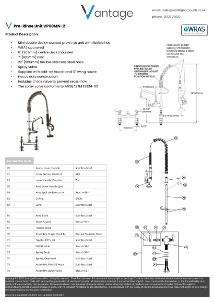 Product Data Sheet - VP60MN-2