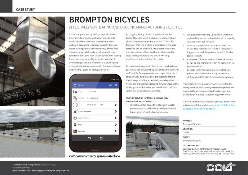 Brompton Bicycles, London