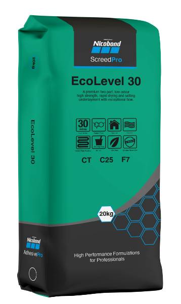 Nicobond ScreedPro Ecolevel 30 - Smoothing Compound