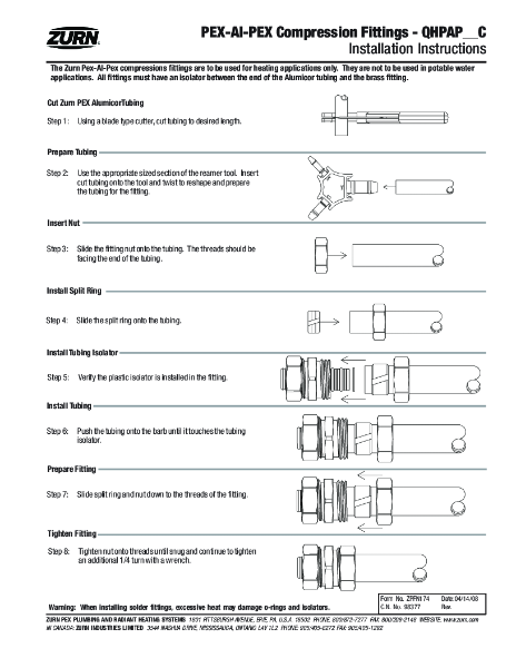 Alumicor Installation Instructions