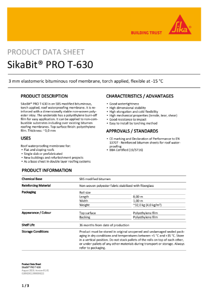 SikaBit Pro T-630 (torch on)