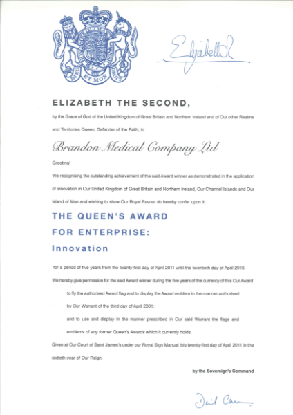The Queen's Award for Enterprise - Innovation