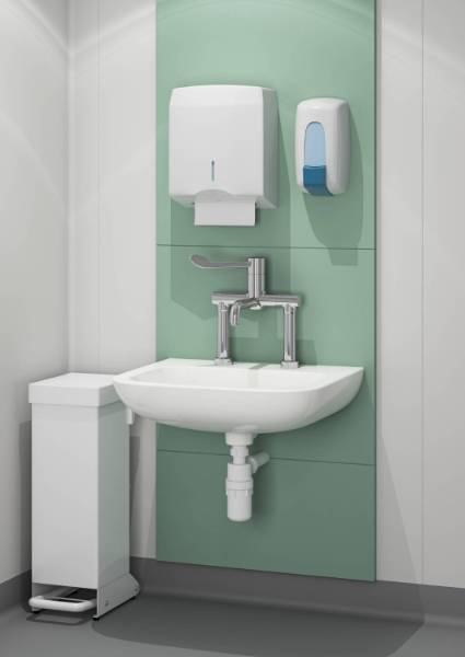 Markwik 21+ Comfort SQ Deck Mounted Mixer With Detachable Spout – Non-Thermostatic (PBV) - Tap