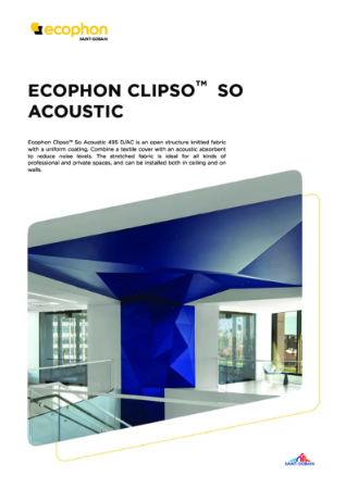 Data Sheet - Clipso So Acoustic