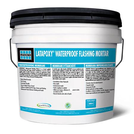 LATAPOXY® Waterproof Flashing Mortar - Epoxy-based Waterproof Flashing Membrane