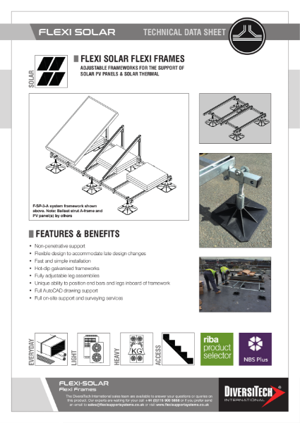 FLEXI SOLAR - FLEXI FRAME TDS