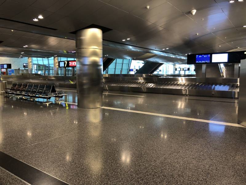 Qatar Airport uses Sherwin-Williams Terrazzo flooring