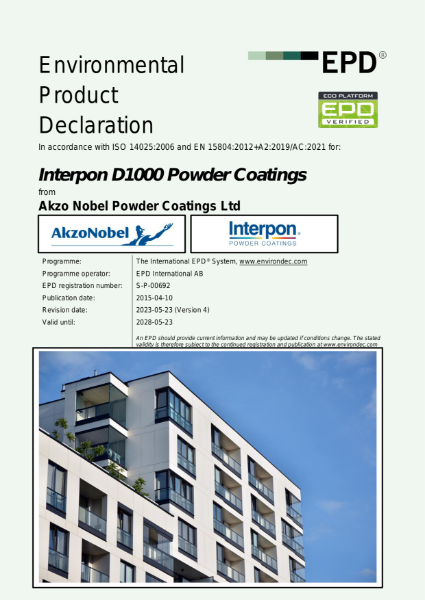 Interpon D1036 EPD  (D1000 Series)