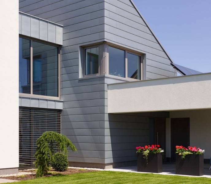 Reveal Panels – (Façade) - Zinc Rainscreen Cladding System