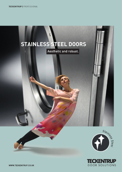 Teckentrup Stainless Steel Door & Doorsets for Fire, Security, Smoke and Acoustic applications in architectural settings, clean environments, high stress & chemical sites.pdf