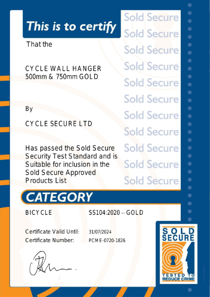 Sold Secure Test certification Gold