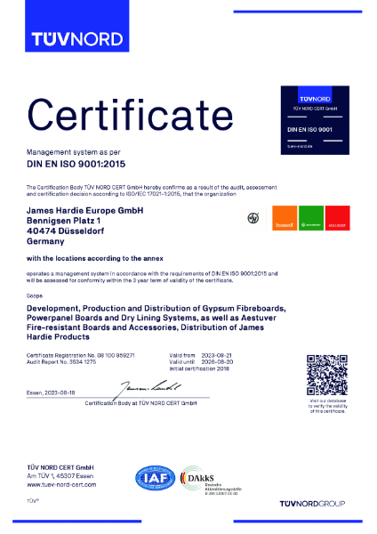 JHEU EN ISO 9001:2015