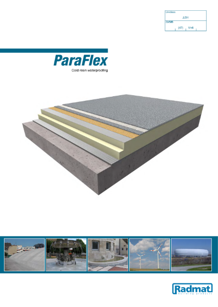 ParaFlex - Cold resin waterproofing