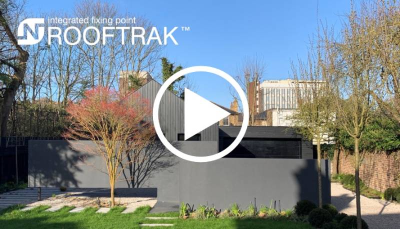 ROOFTRAK™ - Timber clad private residence