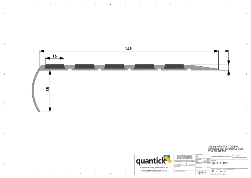 QA10 Dimensions