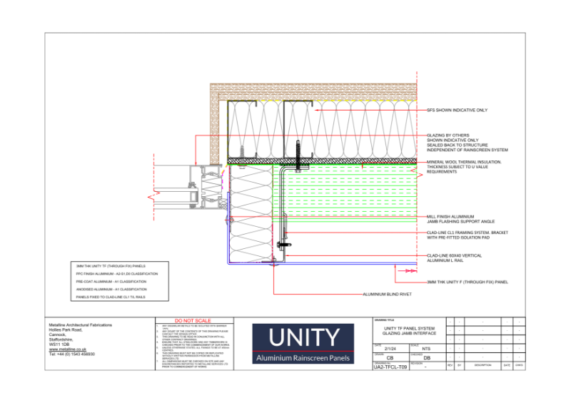Unity A1 TF-09 Technical Drawing