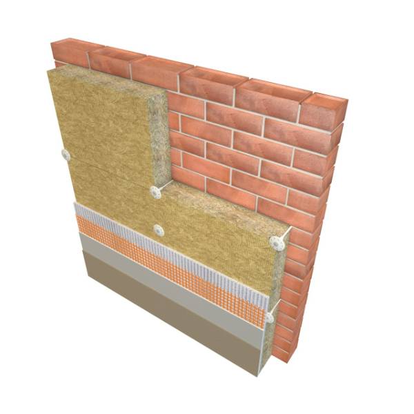 Knauf Insulation - Rocksilk® EWI Slab - External Wall Insulation