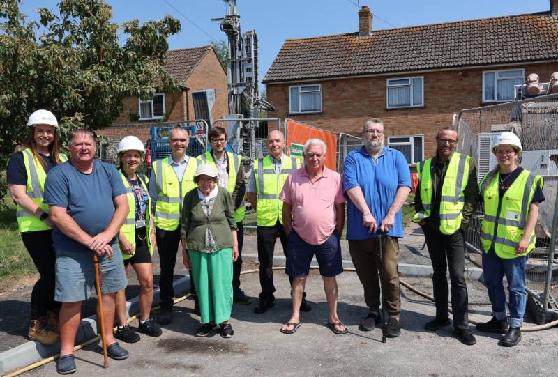 Kensa and Ashford Borough Council break ground on landmark heat pump project