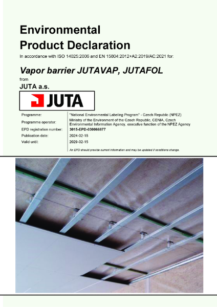 JUTAVAP - JUTAFOL EPD