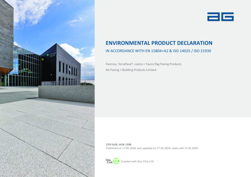 Environmental Product Declaration (TerraPave)