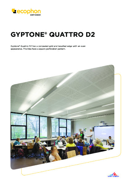 Data Sheet - Gyptone Quattro D2