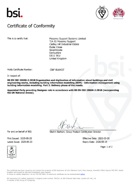 BIM Design and Construction - ISO 19650-2:2018